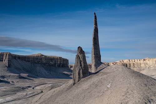 Long Dong Silver hoodoo near Hanksville, Utah 